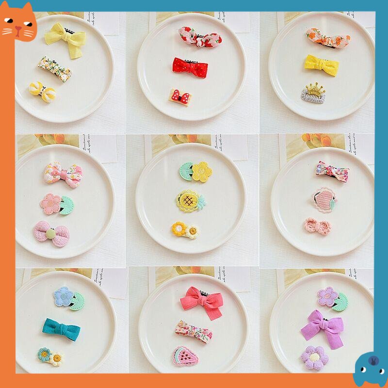 Set 3 Kẹp Nơ Xinh Xắn Dành Cho Thú Cưng