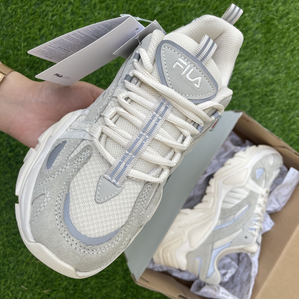 *CHÍNH HÃNG* Giày thể thao Sneaker FILA INTERATION màu Be Beige - Code: 1JM00790 920