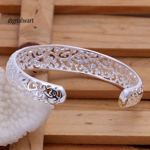 Kỹ Thuật Số| Vòng Tay Mạ BạC KiểU DáNg Vintage HàN QuốC