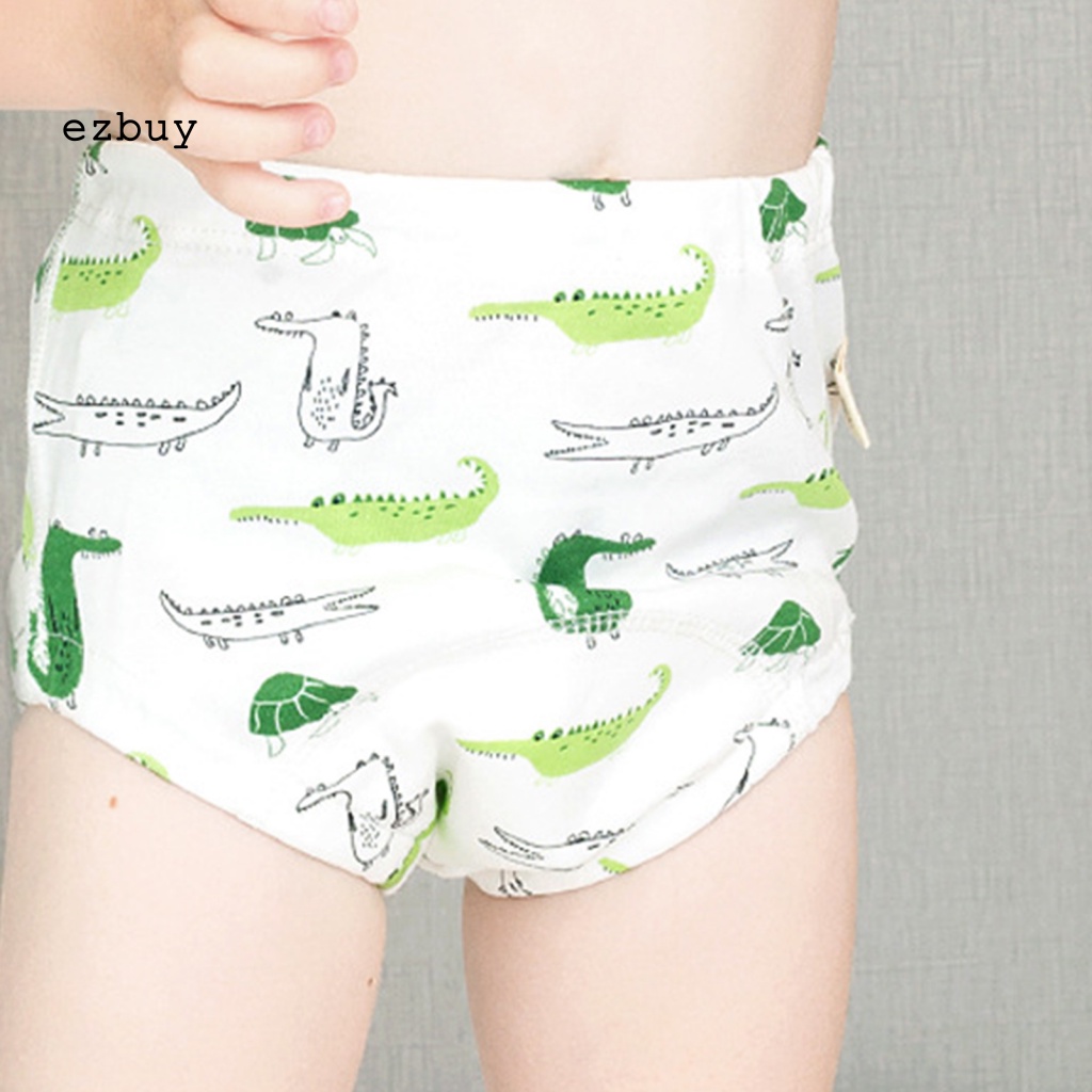 Quần Tã Thấm Hút Nước In Họa Tiết Động Vật Hoạt Hình Thân Thiện Với Da Cho Bé Sơ Sinh