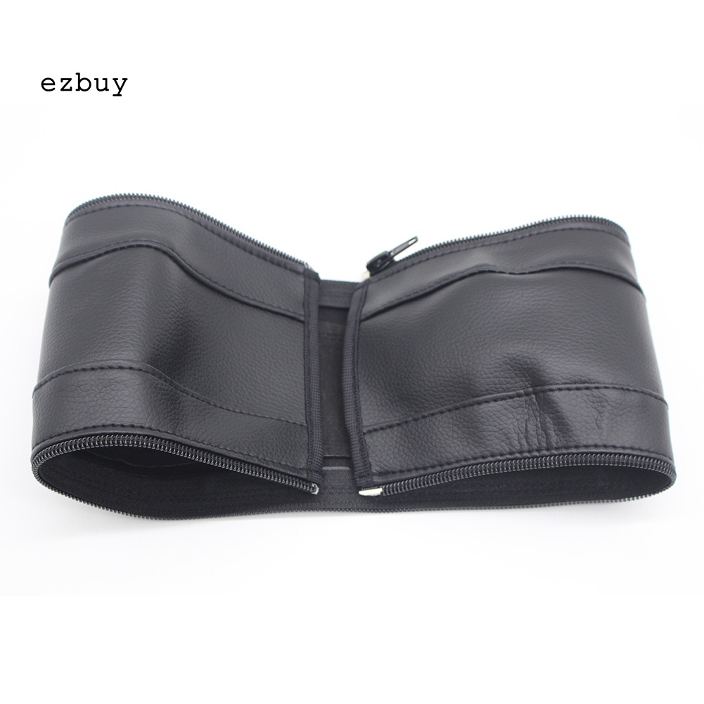 Vỏ Bọc Tay Vịn Xe Đẩy Em Bé Bằng Da Giả Có Khóa Kéo