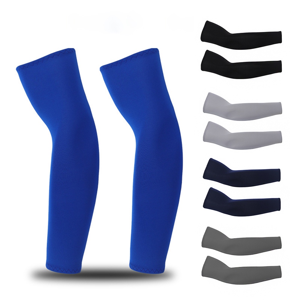 1 Cặp Găng Cánh Tay Chống Nắng / Tia UV Khi Đi Xe Đạp / Câu Cá Ngoà