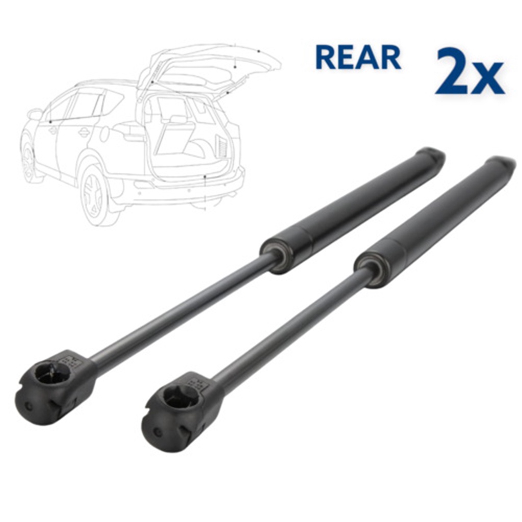 Bộ 2 Thanh Nâng Cốp Sau Xe Hơi Honda Civic MK VII Hatchback 3 Door 74820S5SE01