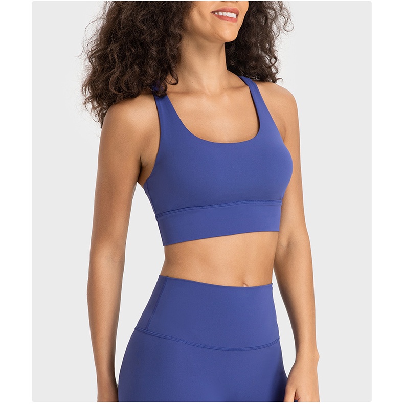 Áo Ngực Thể Thao Dây Chéo Lưng Hỗ Trợ Tập Yoga / Chạy Bộ