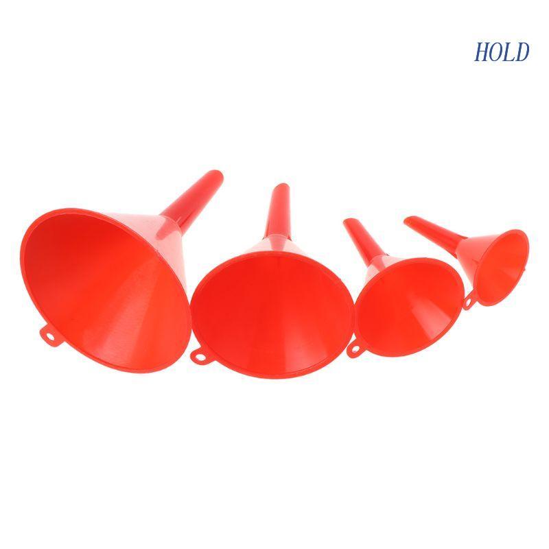 Bộ 4 Phễu Đổ Nhiên Liệu Bằng Nhựa Siêu Bền Chống Văng Cho Xe Hơi / Xe Máy