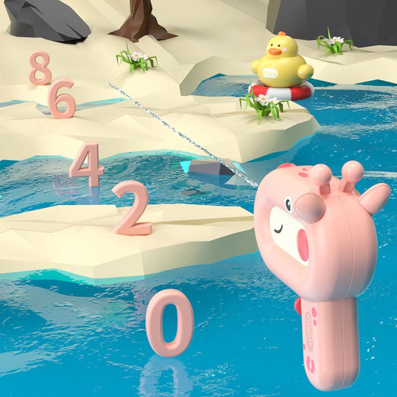 CATIMINI Đồ Chơi Vòi Phun Nước Hai Đầu Hình Khủng Long / Gà / Vịt Hoạt Hình Nhỏ Nhắn Cho Bé Chơi Ngoài Trời