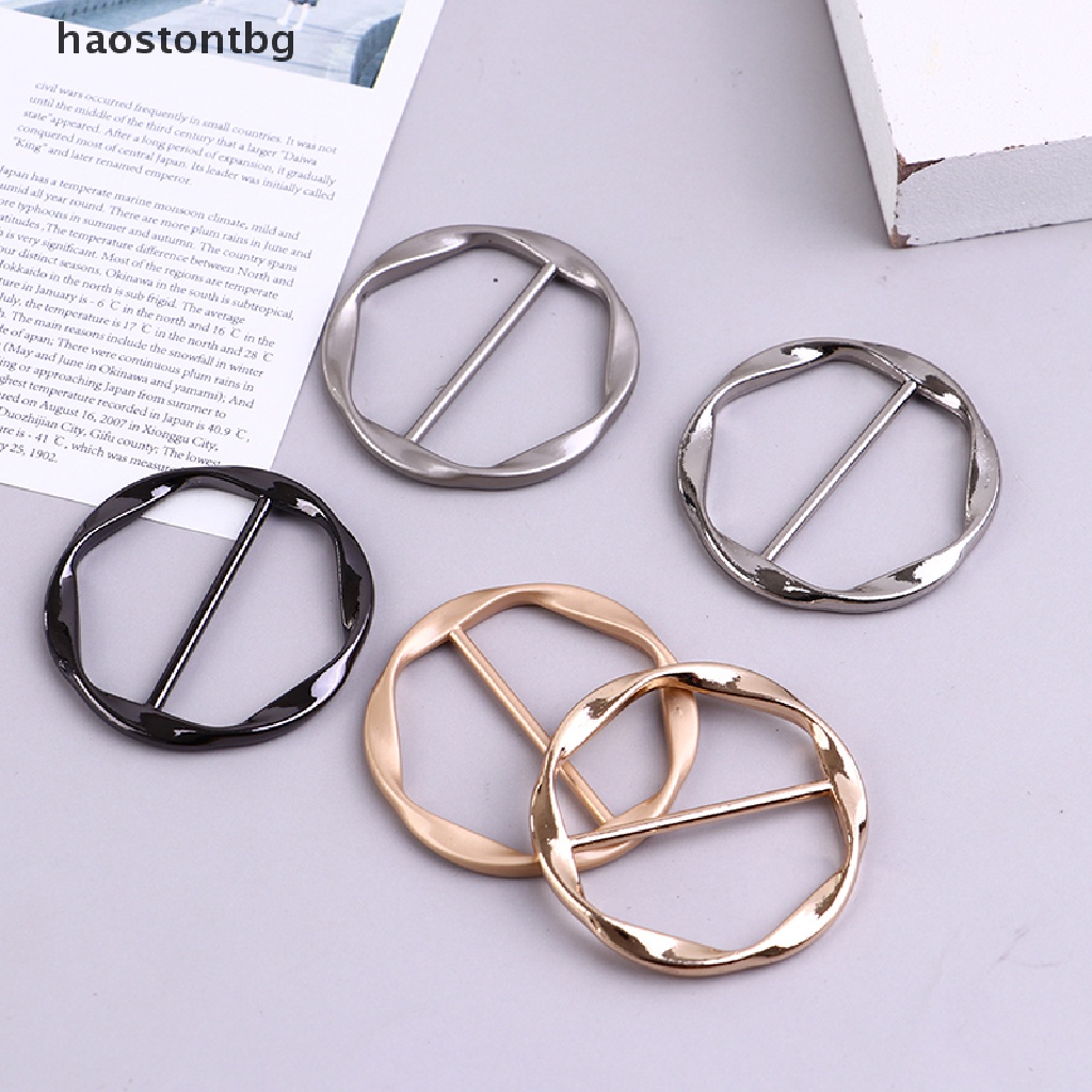 Haostontbg Kẹp Áo Thun Hình Tròn Kẹp Khăn Quàng Cổ Thanh Lịch VN