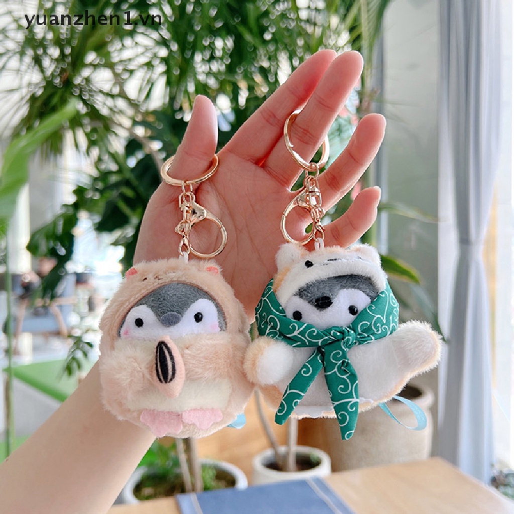 1 Thú Nhồi Bông Hình Chim Cánh Cụt Dễ Thương