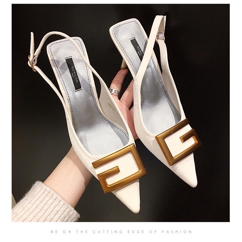 Giày Cao Gót Mũi Nhọn Thanh Lịch Thời Trang Cho Nữ