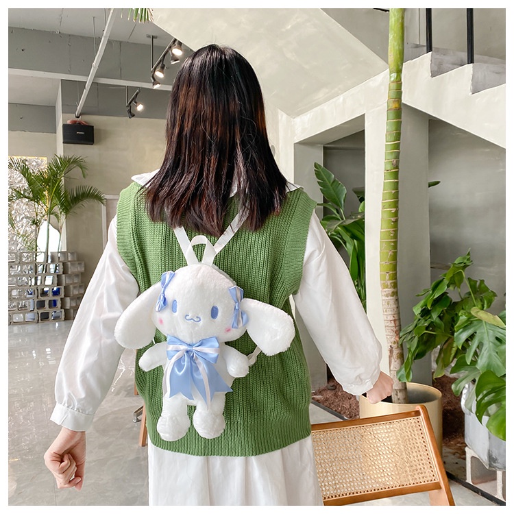 Túi Đeo Chéo Hình Chú Chó Nhồi Bông Dễ Thương Thời Trang Hàn Quốc 2023