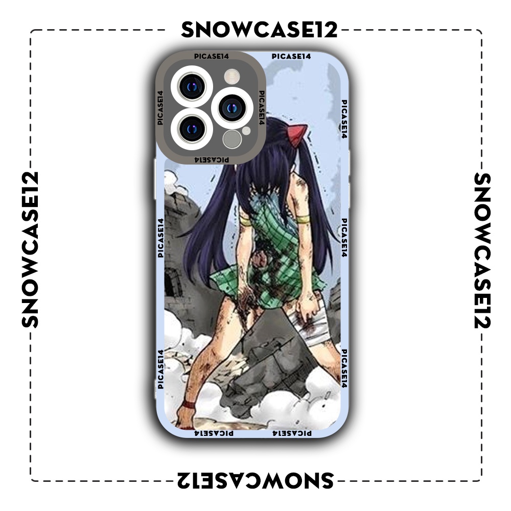 Ốp iphone cạnh vuông Snowcase12 wendy marvell fairy tail 6/6s/7plus/8plus/x/xr/xs/11/12/13/pro/max/plus/promax/14