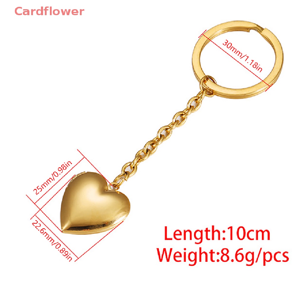 1 Móc Khóa Hình Trái Tim Đơn Giản Cá Tính Mới