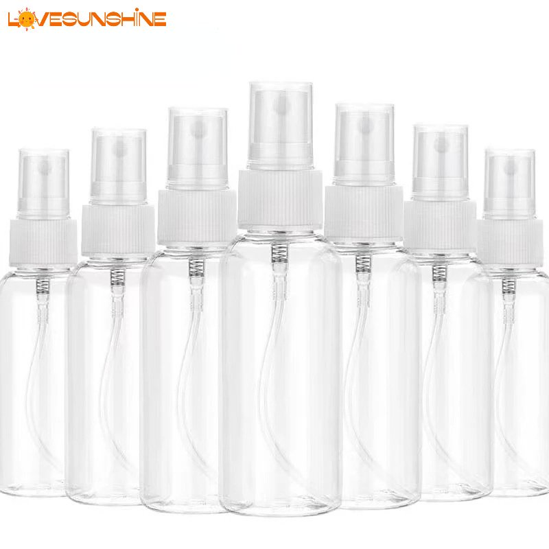 Chai Nhựa Rỗng Trong Suốt Dạng Xịt Mini Đựng Nước Hoa 20 / 30 / 50 / 100ml