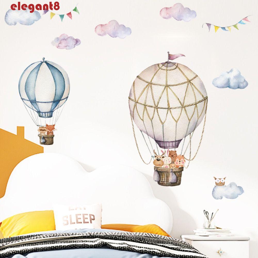 Miếng Dán Tường Trang Trí Hình Đám Mây Vẽ Tay Dễ Thương