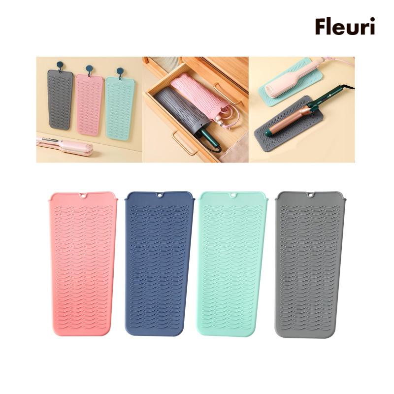 Thảm Silicone Chịu Nhiệt Hỗ Trợ Uốn Tóc Tiện Lợi