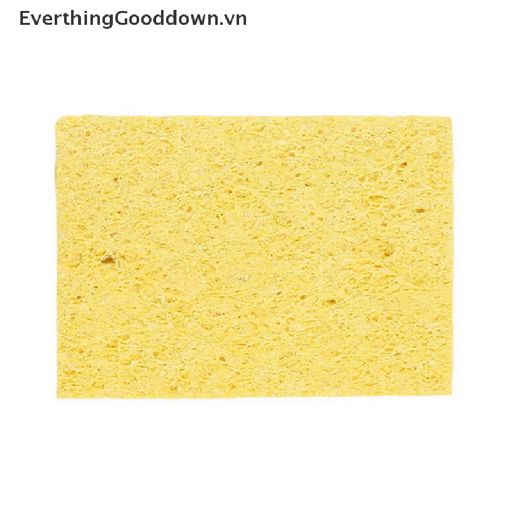 Everthinggooddown Set 10 Miếng Bọt Biển Vệ Sinh Mũi Hàn Sắt Màu Vàng vn