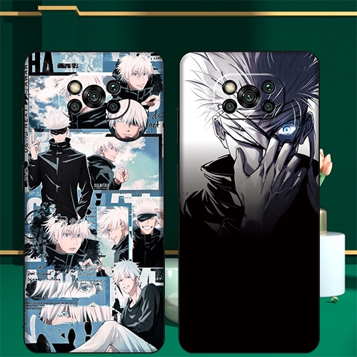 Ốp Điện Thoại TPU Mềm Chống Rơi In Hình Anime Cho Xiaomi Poco X3 NFC Pro CE16 Jujutsu Kaisen Gojo Satoru