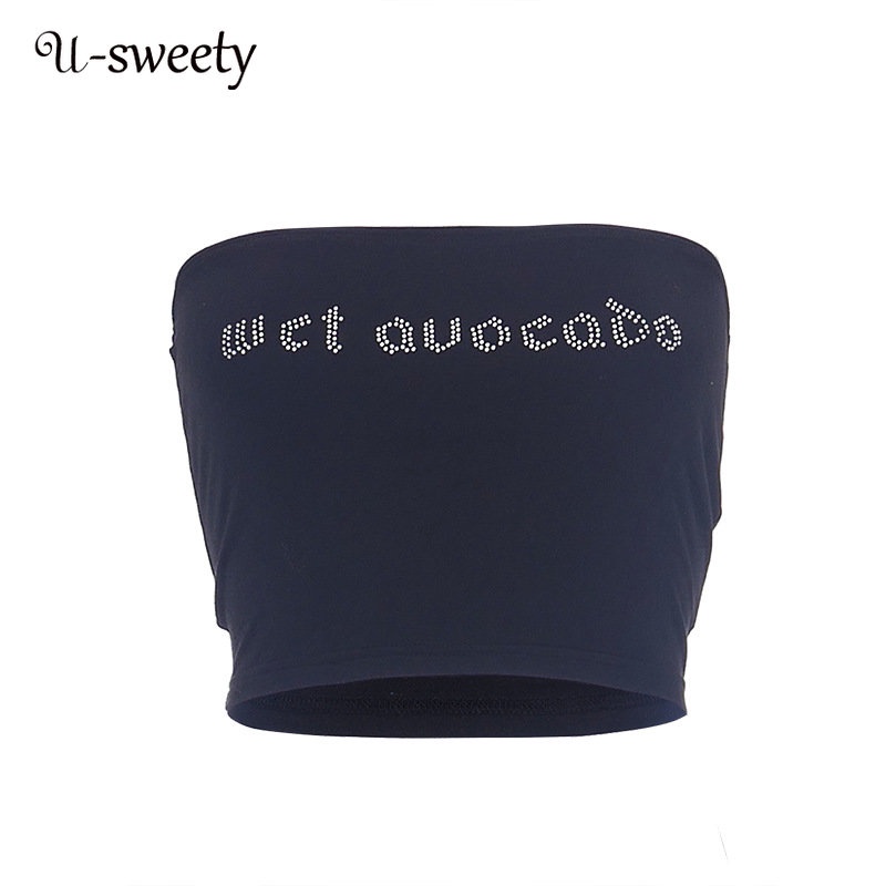 Áo Ống Mỏng Không Tay Hở Vai Màu Trơn Thời Trang 2023 Cho Nữ