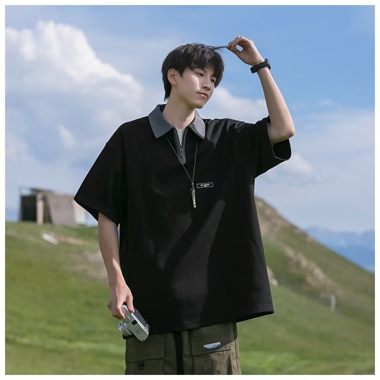 Áo polo Ngắn Tay Thời Trang Mùa Hè Cho Nam