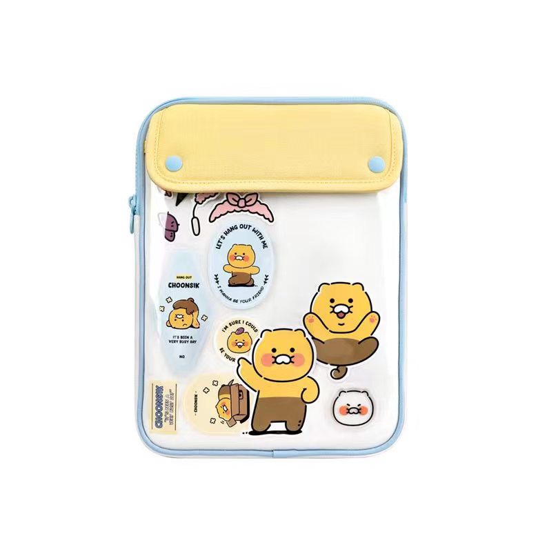 Túi Đựng Laptop 36.6cm / 43.3cm Trong Suốt Phong Cách Hàn Quốc