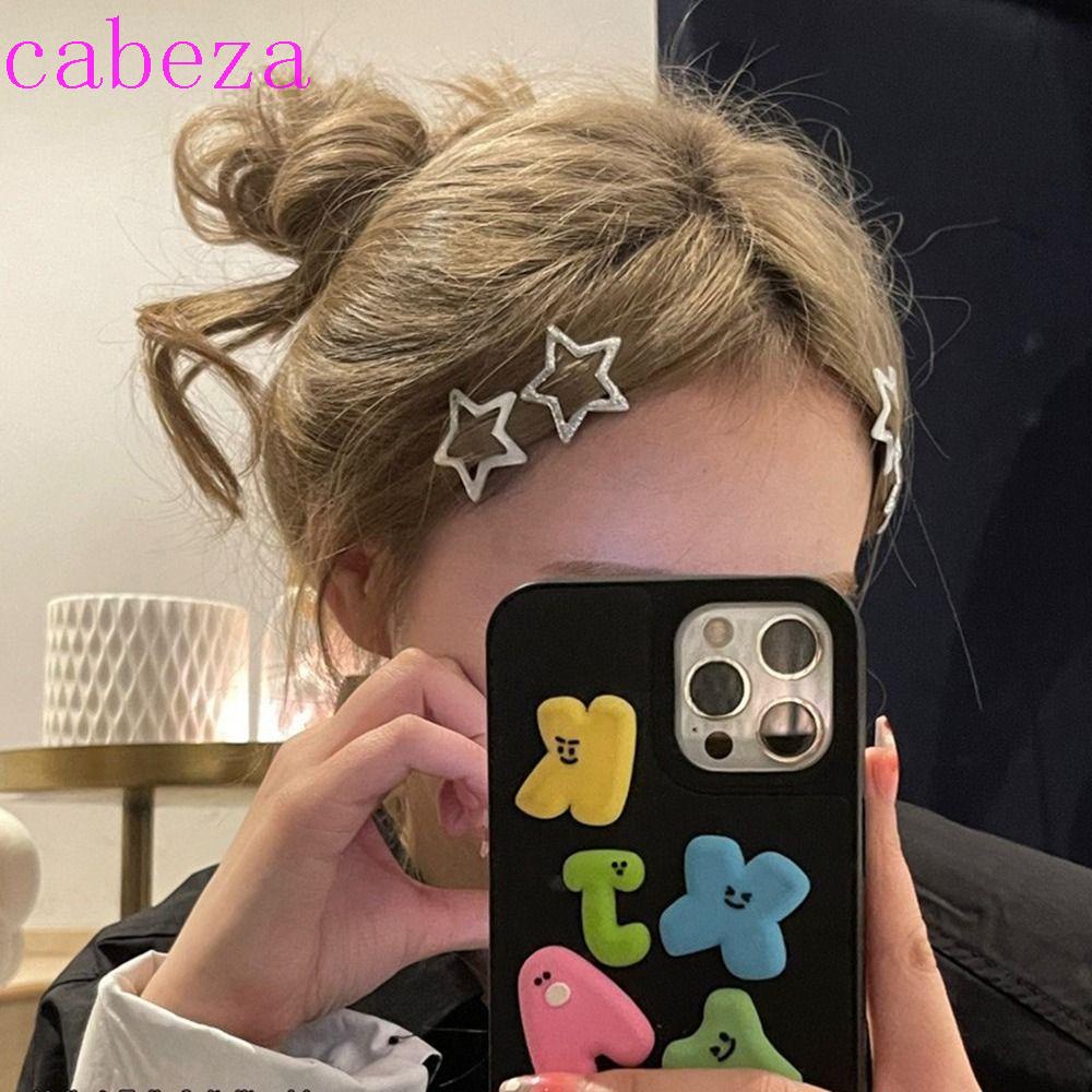 Kẹp Tóc Hình Ngôi Sao Nhỏ Đơn Giản Sáng Tạo|Kẹp Tóc Lấp Lánh Thời Trang Cho Nữ