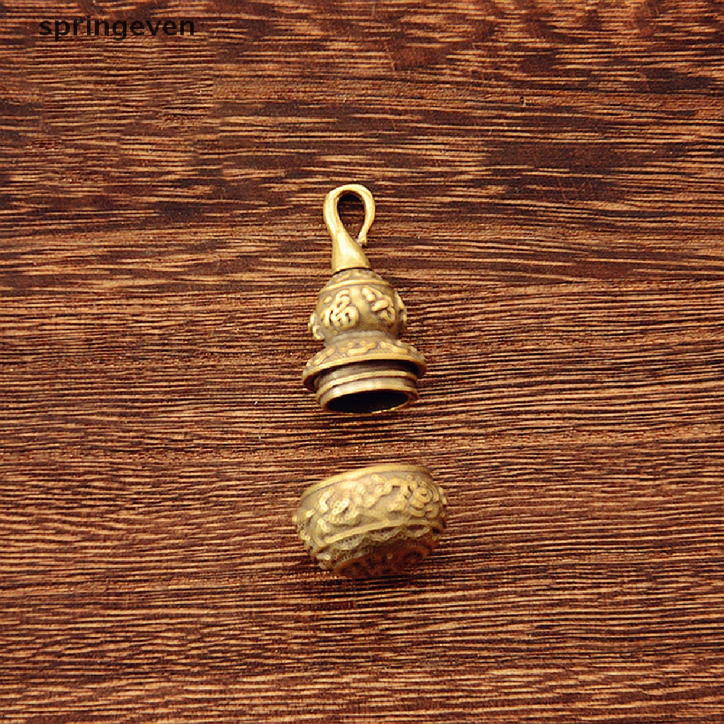 Móc Khóa Bằng Đồng Thau Thủ Công Hình Quả Bầu Rỗng Kiểu Truyền Thống Trung Hoa Sáng Tạo Để Bàn Trang Trí Nhà Cửa