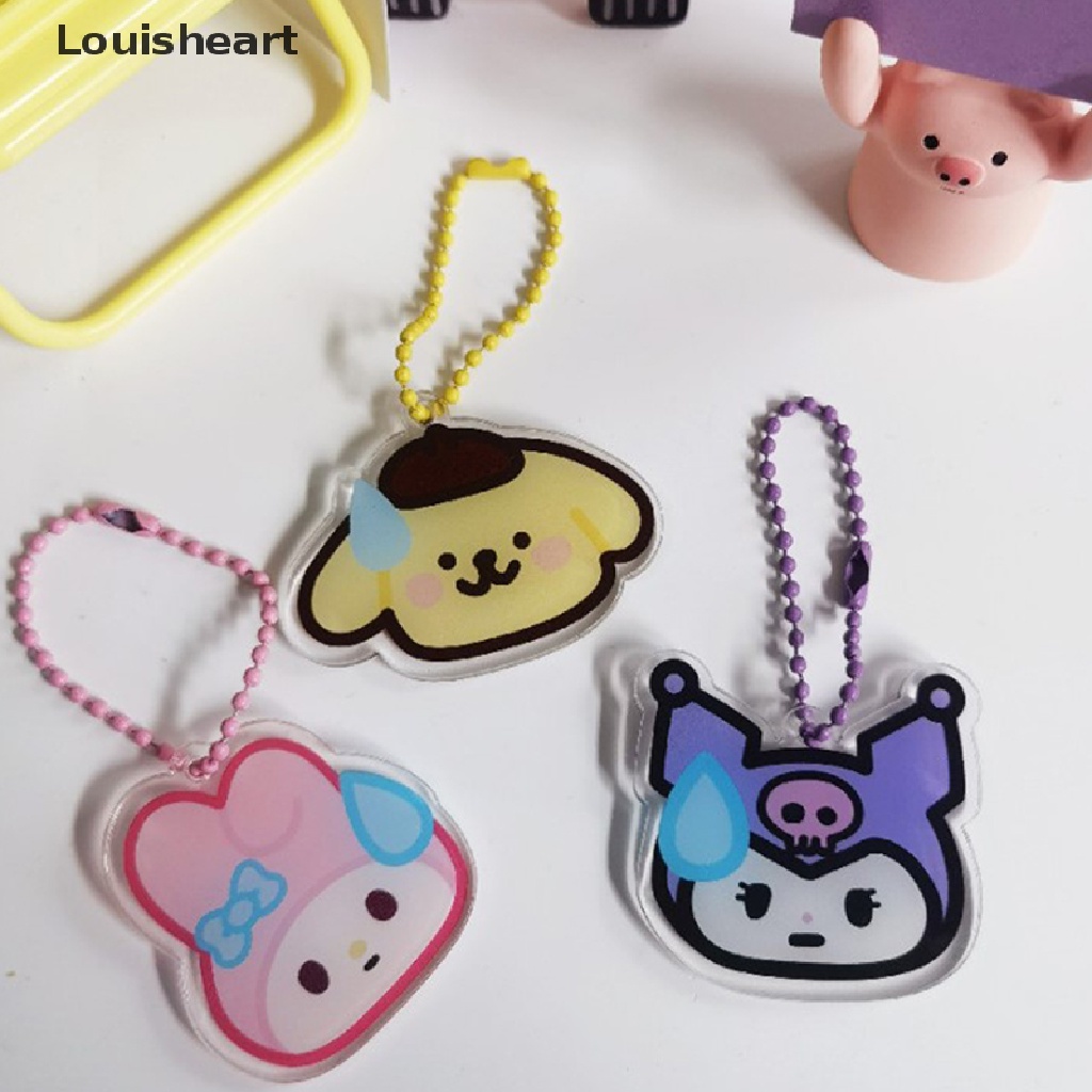 Móc Khóa Louisheart Chất Liệu Acrylic Họa Tiết Hoạt Hình TFG