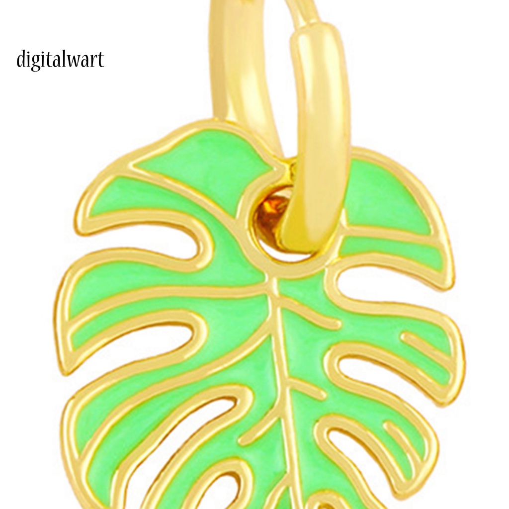 Kỹ Thuật Số| 1 Đôi Bông Tai Hình Chiếc Lá Phong Cách Bohemia Cổ Điển