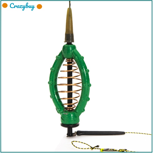 Cr Lồng Giữ Mồi Câu Cá Dạng Lò Xo Dài 30g-60g