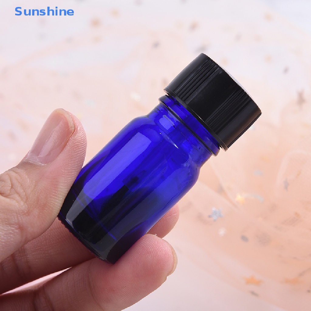 Lọ Thủy Tinh Rỗng 4 Màu Trong Suốt Dung Tích 5ml Đựng Gel Sơn Móng Tay Kèm Cọ Tiện Dụng