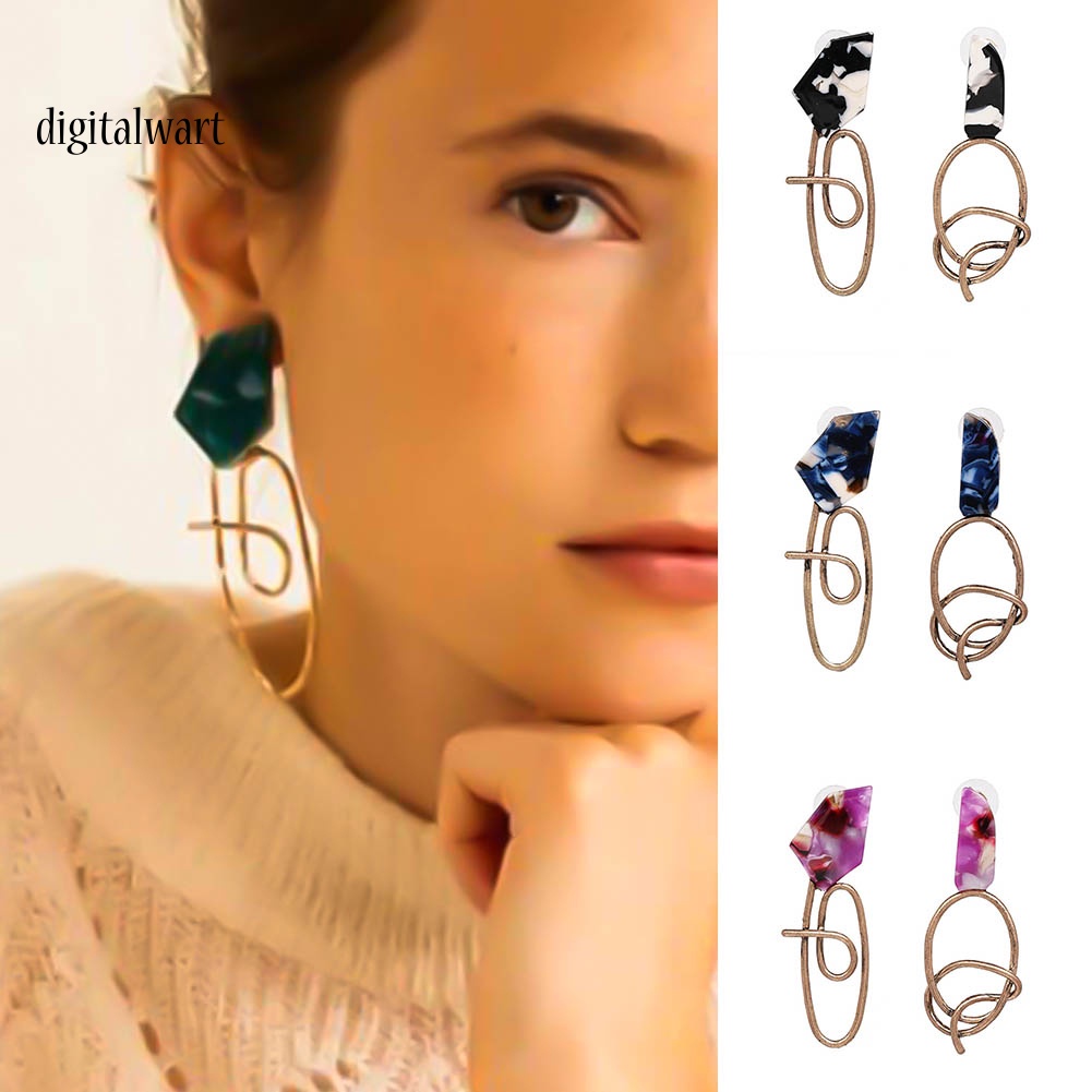 Kỹ Thuật Số| Khuyên Tai Nữ Trang Dáng Dài Tạo Hình Độc Đáo