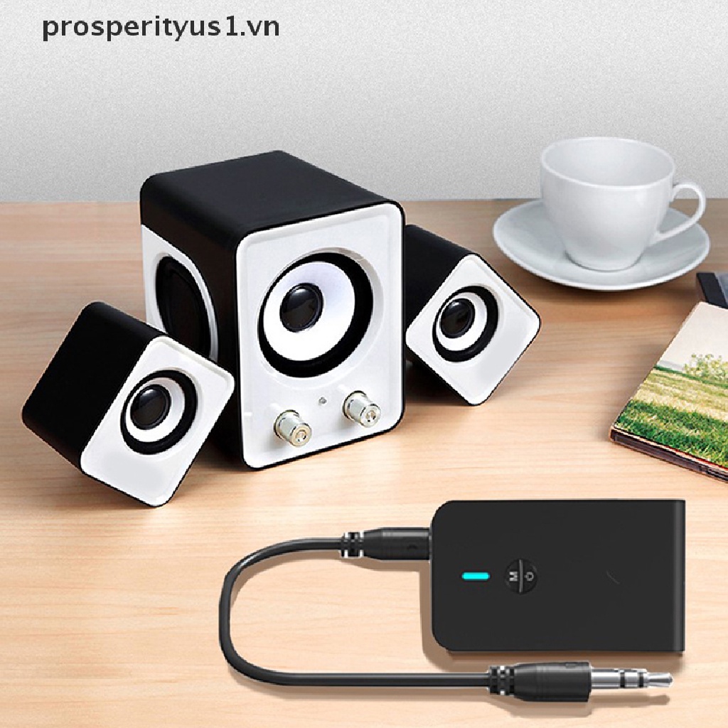 Thiết Bị Truyền Nhận Tín Hiệu Bluetooth 5.0 prosperityus1 2 Trong 1 APTX Có Giắc Cắm 3.5mm AUX