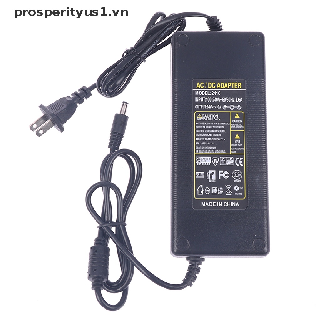 Bộ Chuyển Đổi Nguồn Điện 24V AC100-240V Sang DC24V 10A Cho TPA3116