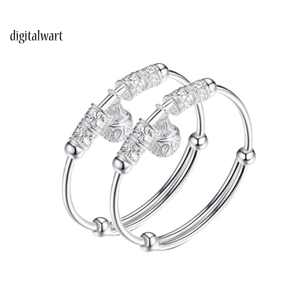 Kỹ Thuật Số| Set 2 Vòng Đeo Tay Gắn Chuông Xinh Xắn Dành Cho Các Bé