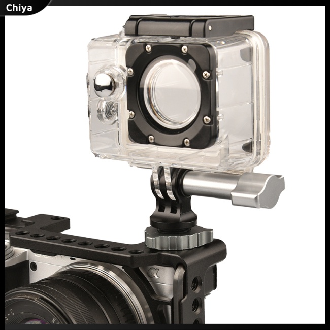 Ốc Vít Gắn Giá Đỡ Ba Chân Chuyển Đổi Tháo Lắp Nhanh Bằng Kim Loại Cho Máy Ảnh Hành Động