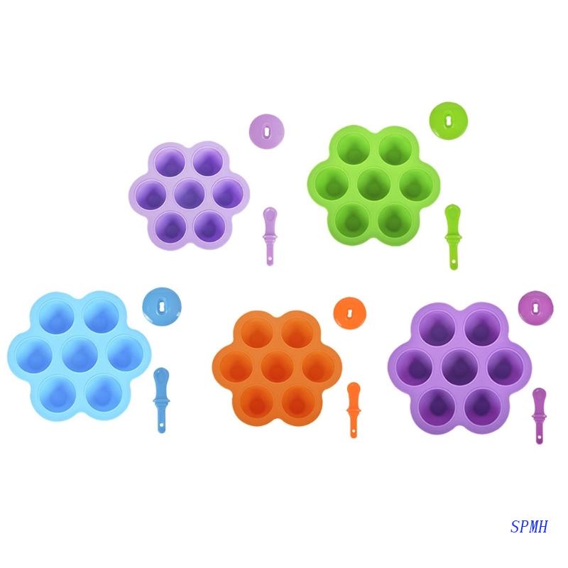 Khuôn Silicone Làm Kem Que Tiện Dụng