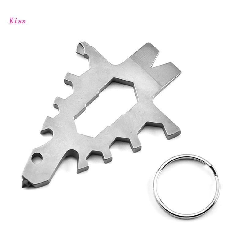 Dụng Cụ Mở Nắp Chai Đa Năng 16 Trong 1 Bằng Thép Không Gỉ