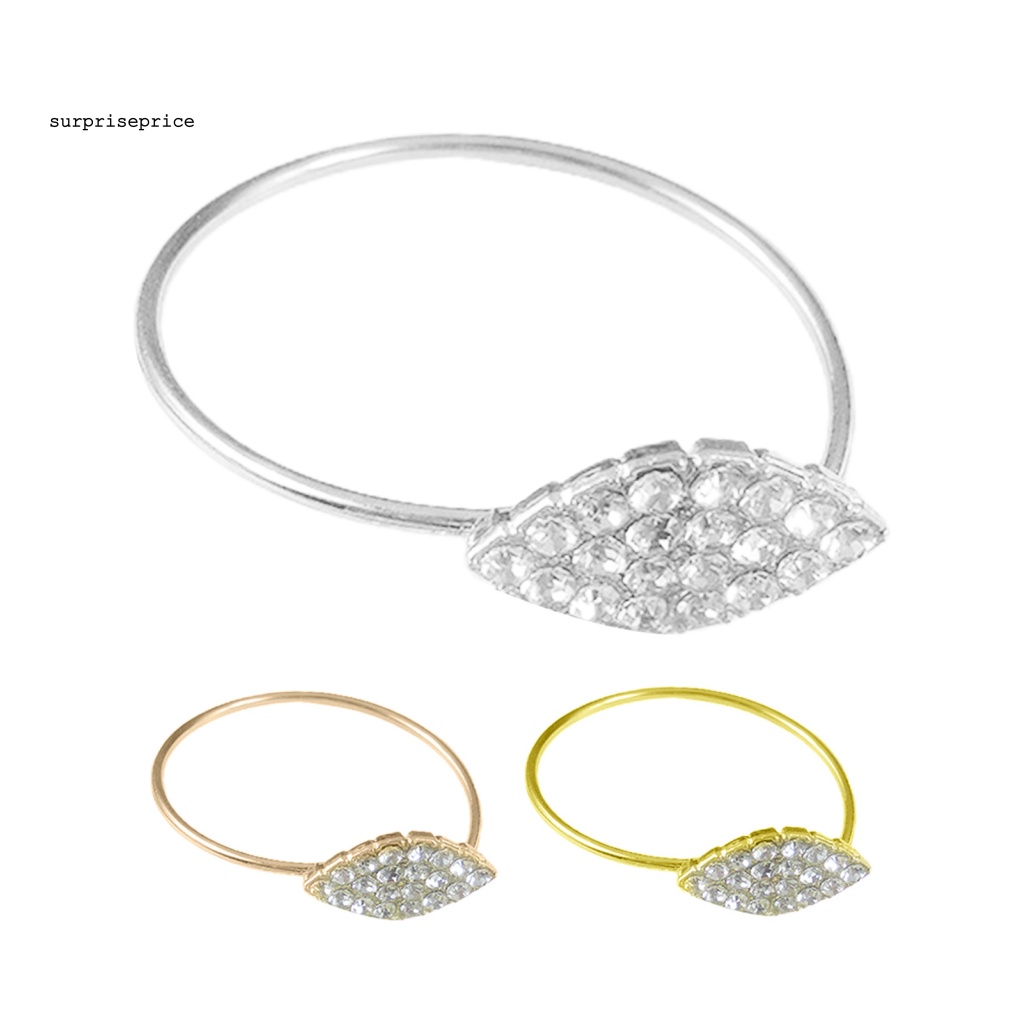 Spa Bộ 12 Vòng Nhẫn Kim Loại Cứng Chống Rỉ Sét Dùng Trang Trí Tiệc Cưới / Nội Thất Nhà