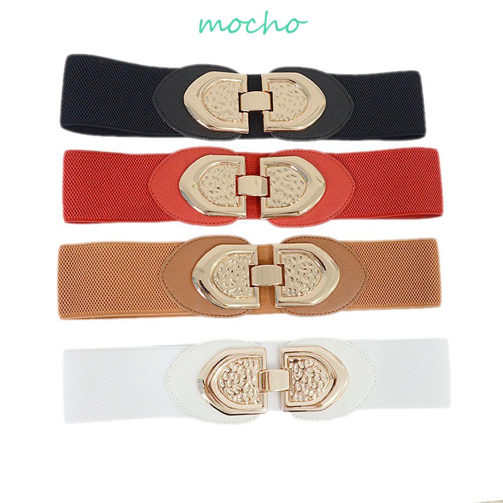 Thắt Lưng Co Giãn Khóa Kim Loại Độc Đáo Thời Trang Mùa Hè Cho Nữ