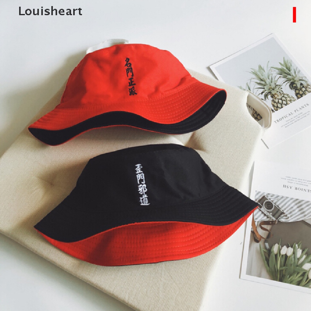 Nón Tai Bèo Louisheart Chất Liệu Cotton Hai Mặt Thoáng Khí Thời Trang Unisex