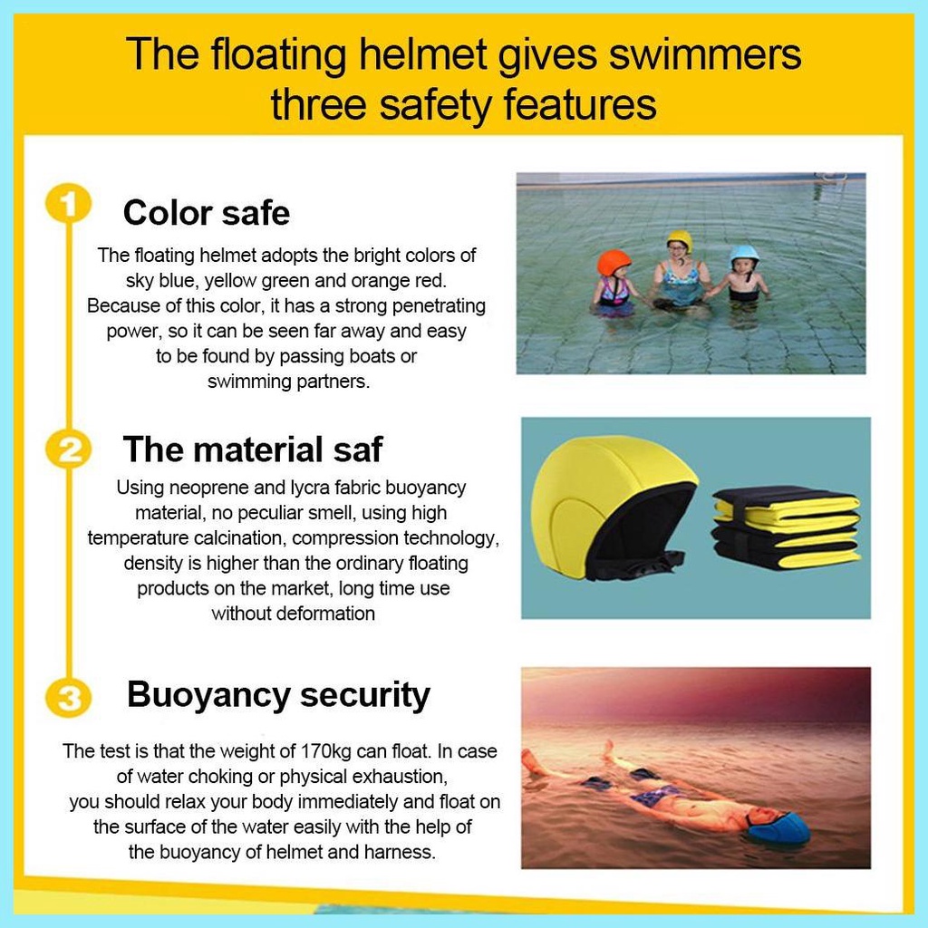 Set 3 Phao Bơi Đeo Cánh Tay / Đầu 3-5 Dành Cho Trẻ Em