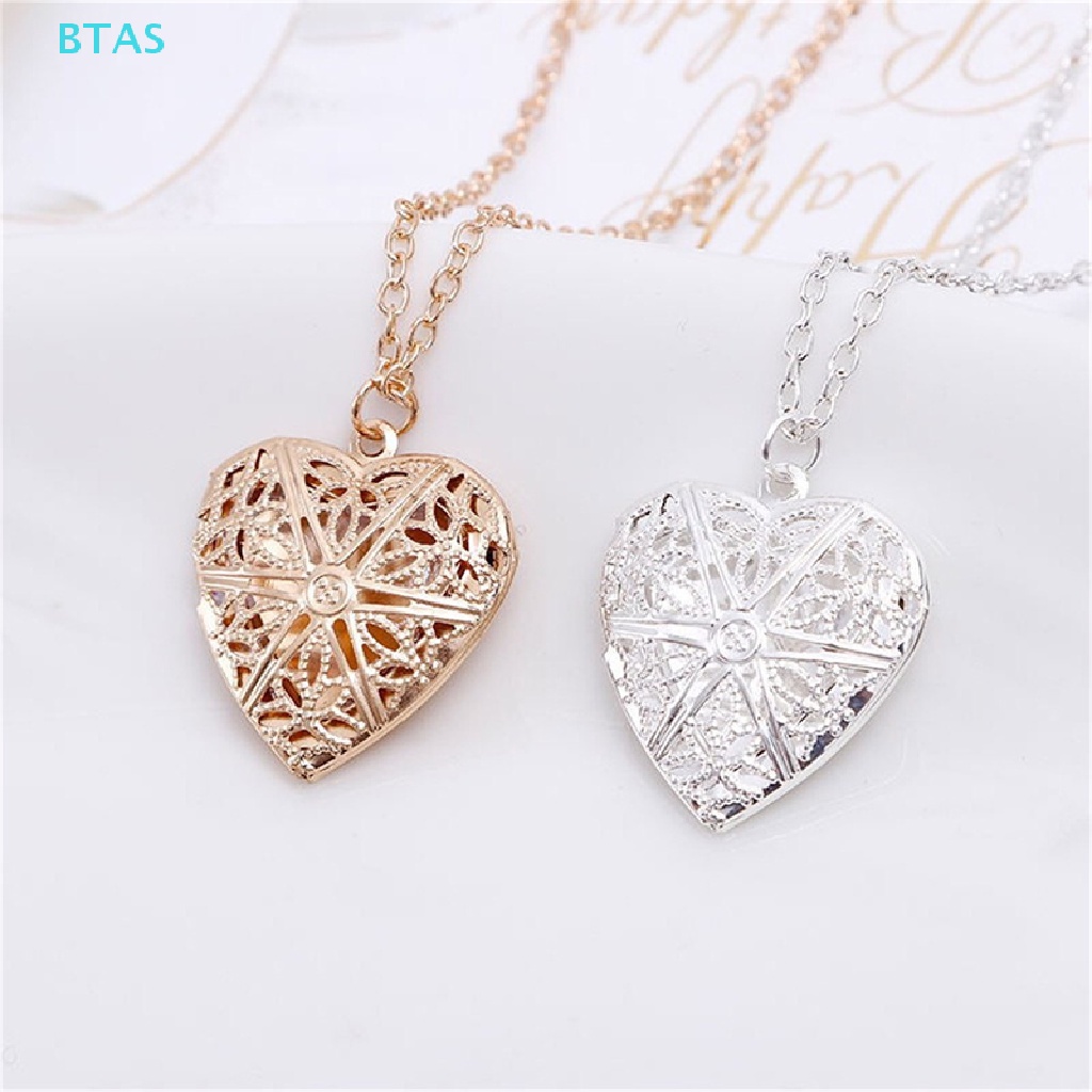 Vòng cổ Mặt Mở Hình Trái Tim Thời Trang Cho Nữ