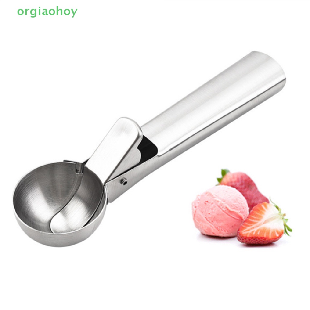 Muỗng Múc Kem Bằng Thép Không Gỉ Chống Dính Tiện Dụng