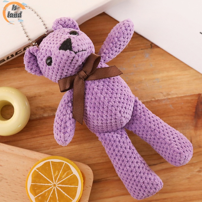 Móc Khóa Gấu Bông 18cm Dễ Thương Dùng Làm Quà Tặng