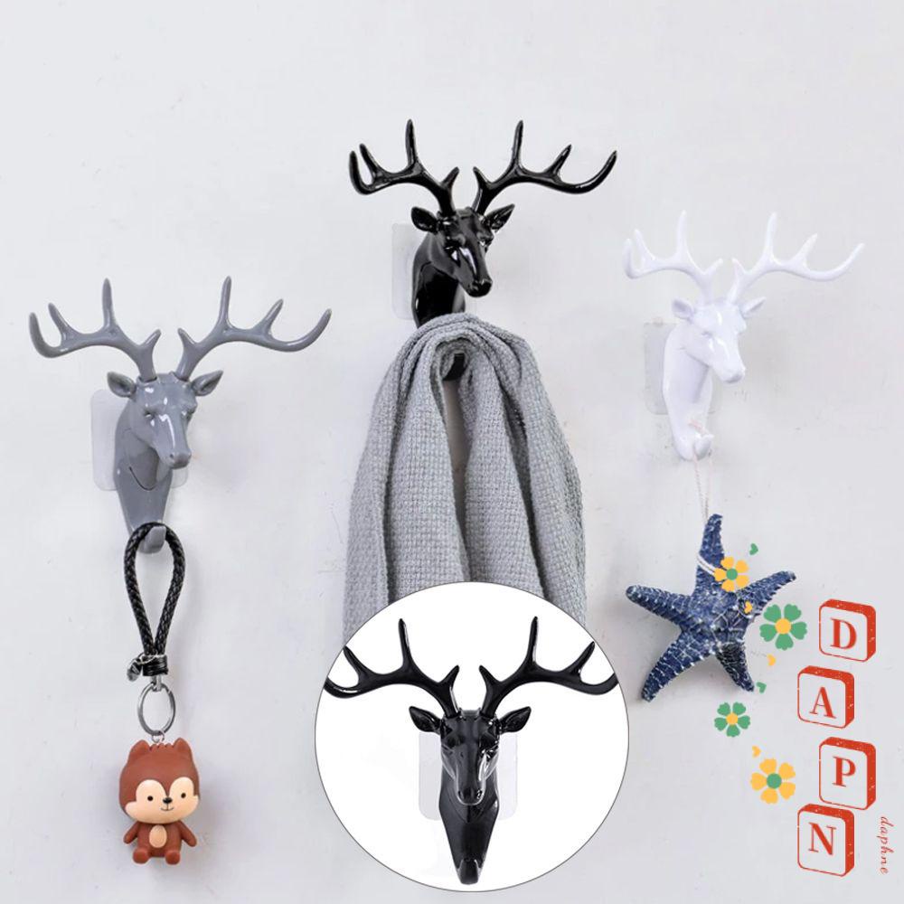 Móc Treo Đồ Gắn Tường Hình Đầu Hươu Độc Đáo Sáng Tạo