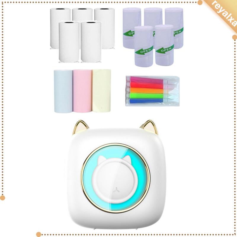 Máy In Mini 200DPI Có Thể Sạc Lại Tiện Dụng Cho Điện Thoại Di Động