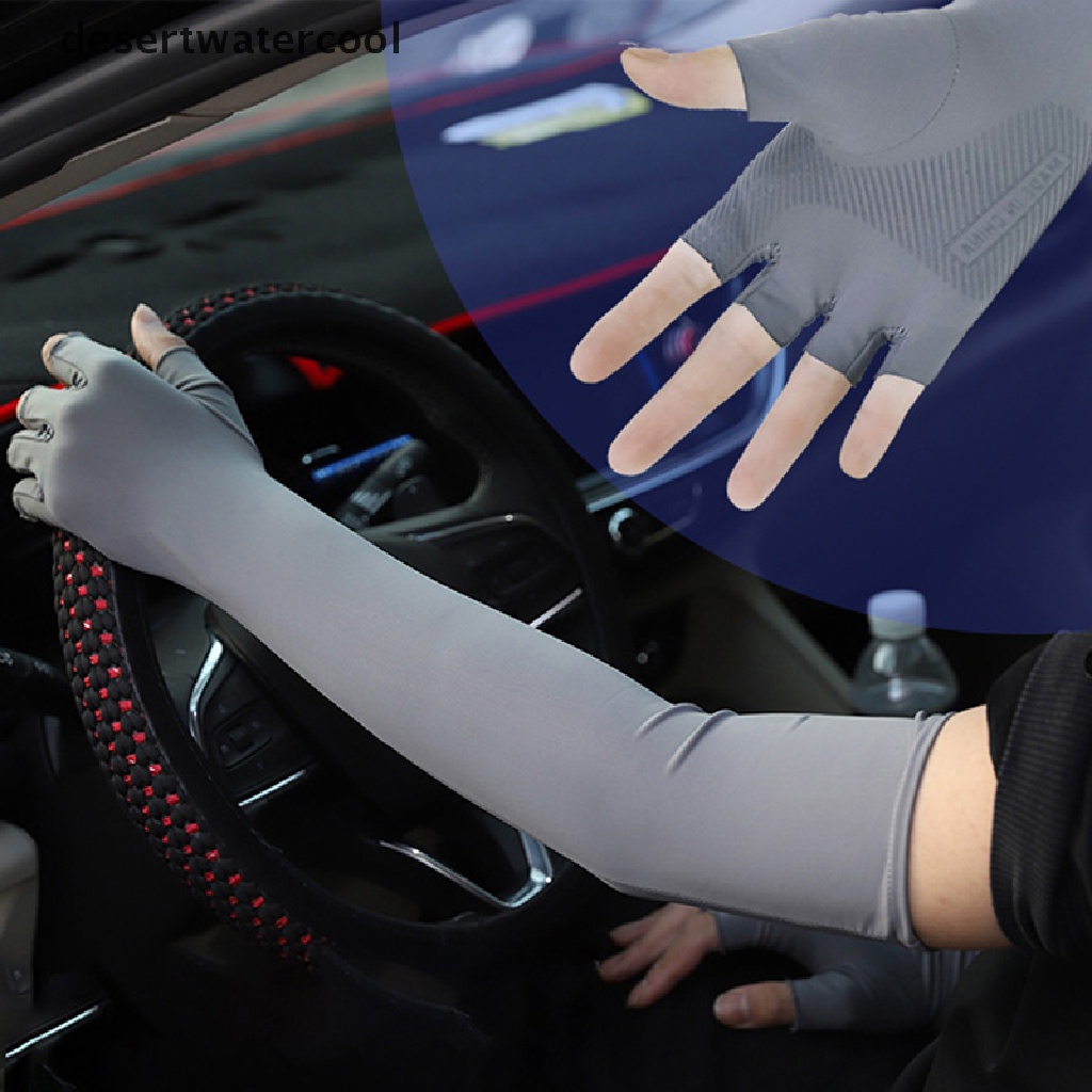 1 Cặp Găng Tay Chống Nắng Và Tia UV Khi Chơi Thể Thao Dành Cho Nam Và Nữ