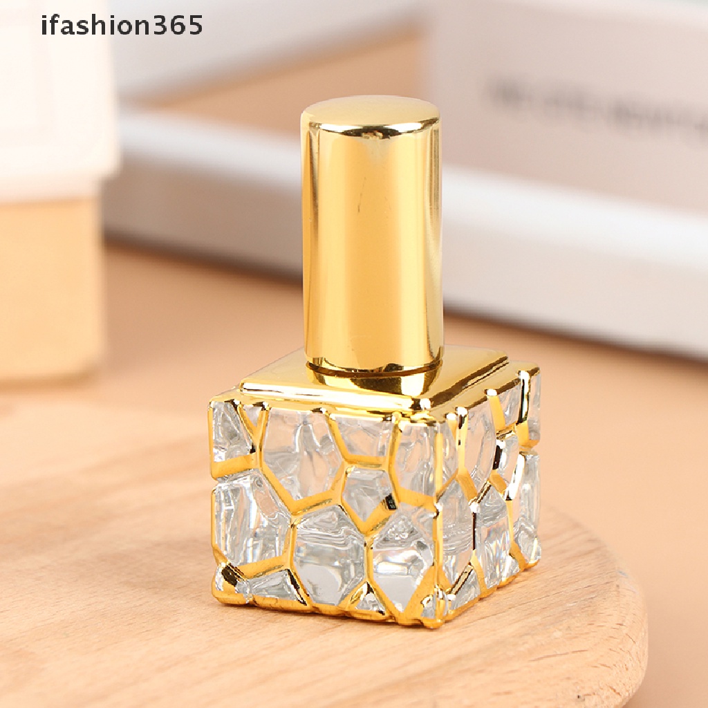 Lọ Thủy Tinh Màu Vàng 10ml [ifashion365] Có Thể Nạp Lại