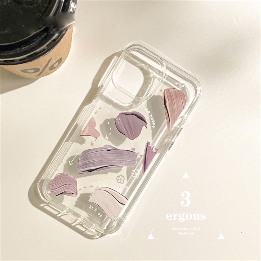 Ốp Điện Thoại Họa Tiết Tranh Sơn Dầu Cao Cấp Cho iPhone 14 13 12 11 Pro Max 7 8 6 Plus SE2020 X XR Xs Max