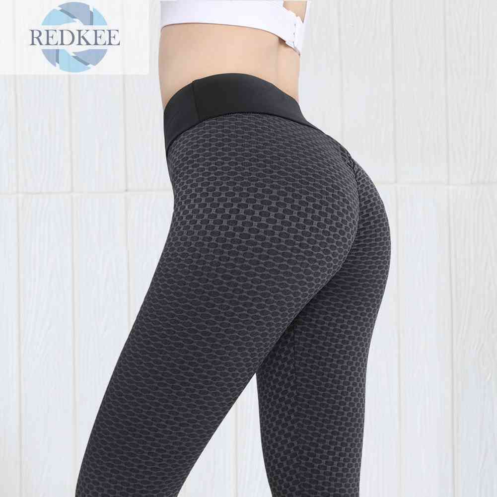 Quần Legging Thể Thao Lưng Cao Thoáng Khí Chống Nhăn Thời Trang Cho Nữ
